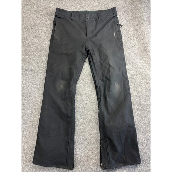 Volcom McKinley Snow Pants Women's Large Black Insulated Ski Winter - Picture 1 of 9